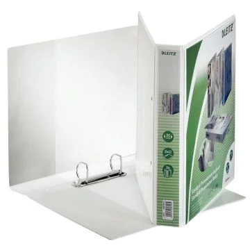 Photo Classeur personnalisable 2 anneaux - Dos de 51 mm - Blanc LEITZ