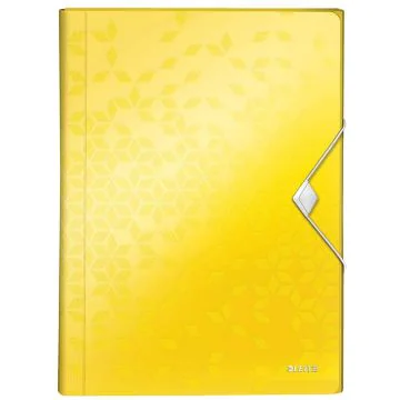 Photo Trieur Chemise A4 - 6 compartiments - Jaune LEITZ Wow Image