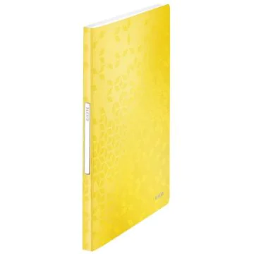 Photo Protège-documents A4 - 40 pochettes - Jaune LEITZ WOW Image