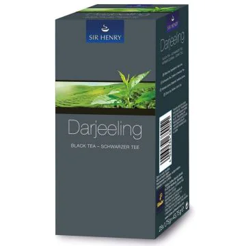 Photo Thé noir Darjeeling TCHIBO Sir Henry Lot de 25 sachets Image