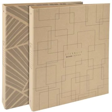 Photo Classeur rigide à 4 anneaux - Dos 40 mm - Assortiment EXACOMPTA Eterneco Image