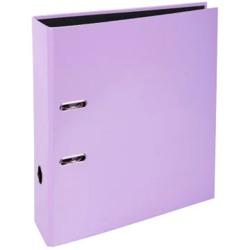 Photo Classeur à levier pour A4 - Dos de 80 mm - Mauve EXACOMPTA Aquarel Image