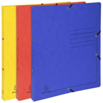 Photo Classeur 2 anneaux - Carte imprimée - Dos 20 mm - Assortiment EXACOMPTA