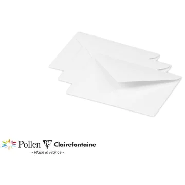 Photo Enveloppe POLLEN Blanc Format  75 x 100 mm 5430C