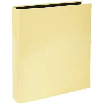 Photo Classeur rigide à 2 anneaux en D - Dos 40 mm - Jaune Citron EXACOMPTA Aquarel Image