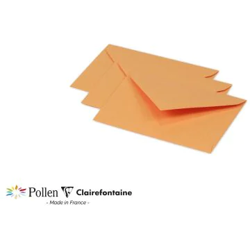 Photo Enveloppe POLLEN Clémentine Format  75 x 100 mm 5490C
