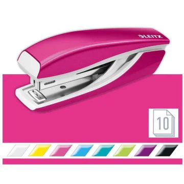 Photo Mini agrafeuse Nexxt WOW 5528 - Rose LEITZ 5528-10-23