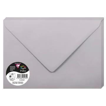 Photo Enveloppe POLLEN Gris Koala Format  162 x 229 mm 5532C