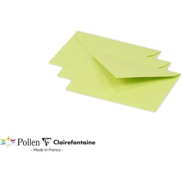 Photo Enveloppe POLLEN Vert bourgeon Format  75 x 100 mm 55470C