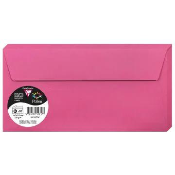 Photo Enveloppe POLLEN Rose fuchsia  Format  110 x 220 mm 5575C
