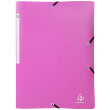 Photo Chemise à élastiques en PP - Rose EXACOMPTA Image