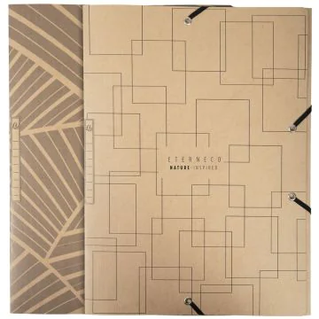 Photo Chemise à élastiques A4 - 3 rabats - Assortiment EXACOMPTA Eterneco Image