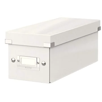 Photo Boite de rangement WOW - CD - Blanc LEITZ 6041-00-01 fermé