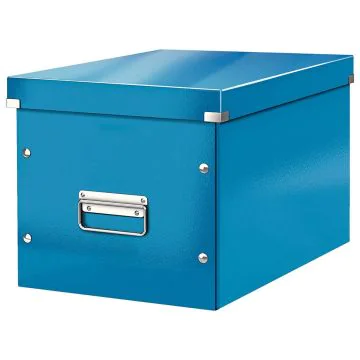 Photo Boite de rangement - 320 x 320 x 310 mm - Bleu LEITZ Wow Image