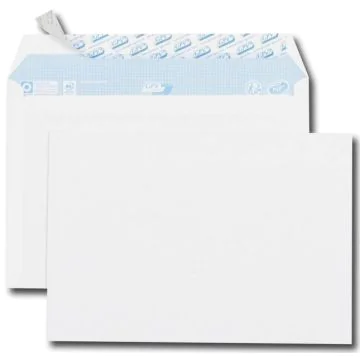 Photo Enveloppes autocollantes sans fenêtre - 162 x 229 mm GPV Office