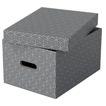 Photo Boite de rangement - 265 x 365 x 205 mm - Gris ESSELTE Home M