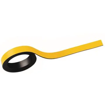 Photo Maul : Bande magnétique - 10 mm x 1m - Jaune 65203-15