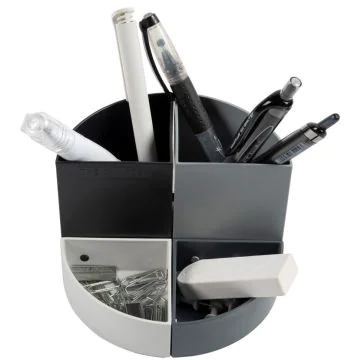Photo Pot à crayons modulable - Noir/Gris EXACOMPTA The Quarter