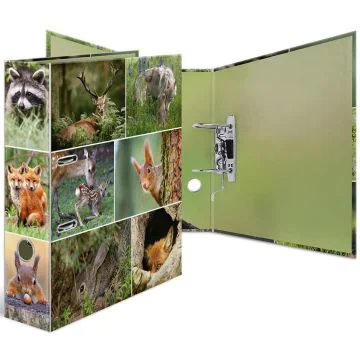 Photo Classeur à levier - Animaux des Bois - Dos de 70 mm HERMA