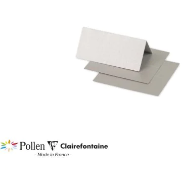 Photo POLLEN Porte-nom Argent 85 x 80 mm 75075C Clairefontaine