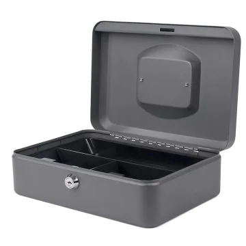 Caisse à Monnaie - Rouge - 250 x 180 x 90 mm : PAVO Visuel