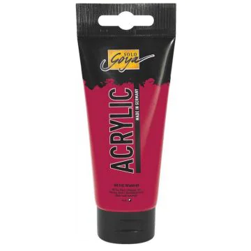 Photo Peinture acrylique Rouge vin Tube de 100 ml : KREUL Solo Goya Acrylic 84110