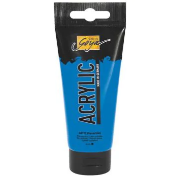 Photo Peinture acrylique Bleu primaire Tube de 100 ml : KREUL Solo Goya Acrylic 84112