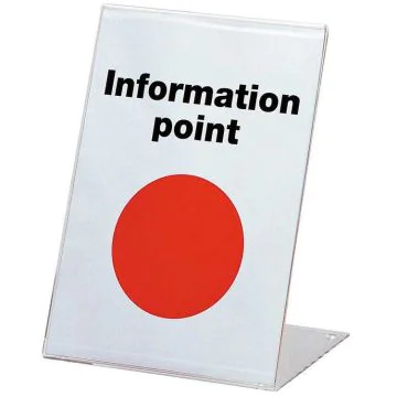 Photo DURABLE : Présentoir de table incliné A4 8596-19 