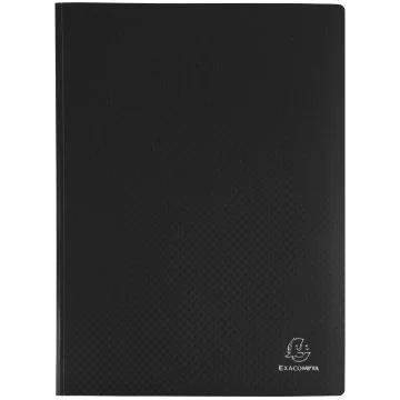 Photo Protège-documents de 60 vues - Noir EXACOMPTA Opaque Image