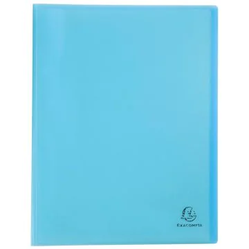 Photo Protège-Documents de 80 Vues - Bleu EXACOMPTA Chromaline Pastel