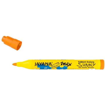 Photo KREUL : Marqueur médium 90761 pour tissu Javana - Orange