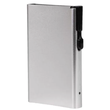 Photo Porte-cartes - Aluminium - Argent CLICKSAFE