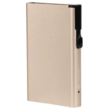 Photo Porte-cartes - Aluminium - Champagne CLICKSAFE