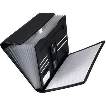 Photo ALASSIO : Classeur-trieur A4 en simili-cuir - VADO 31511 Photo