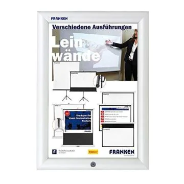 Photo Cadre porte-affiche sécurisé - Verrouillable - Format A4 : FRANKEN