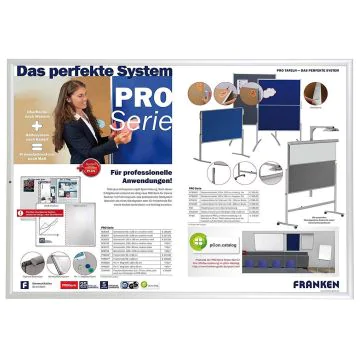 Photo Cadre porte-affiche sécurisé - Verrouillable - Format A0 : FRANKEN