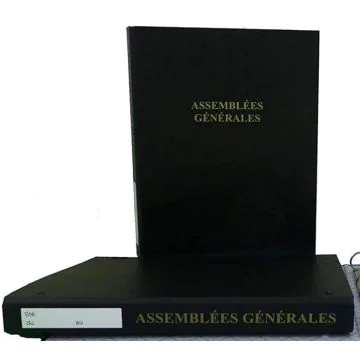 Image Classeur d'Assemblées Générales ELVE