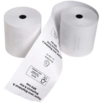 Photo Bobine thermique pour Caisse - 80 x 60 x 12 mm EXACOMPTA 43804E Impression