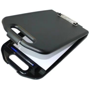 Photo Porte-bloc avec compartiment de rangement - Noir WONDAY