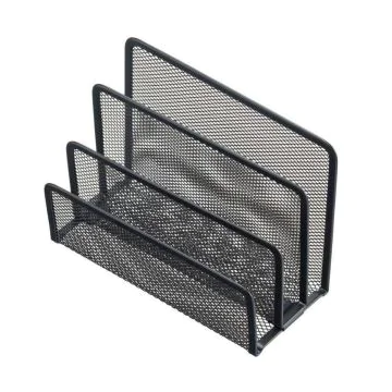 Photo Trieur à courrier - 3 compartiments - Noir : HELIT Mesh H2518395