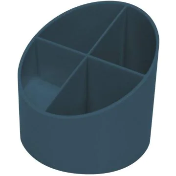 Photo Pot à crayons - Plastique recyclé - Bleu HELIT The Green Cross