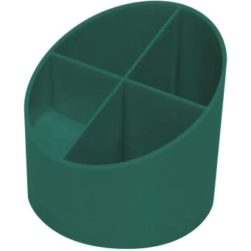 Photo Pot à crayons - Plastique recyclé - Vert HELIT The Green Cross