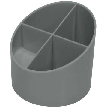 Photo Pot à crayons - Plastique recyclé - Gris Clair HELIT The Green Cross