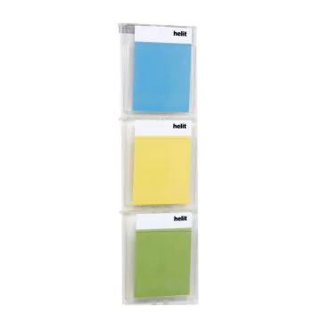Photo Présentoir mural Placativ - 3 compartiments A4 : HELIT H6810702