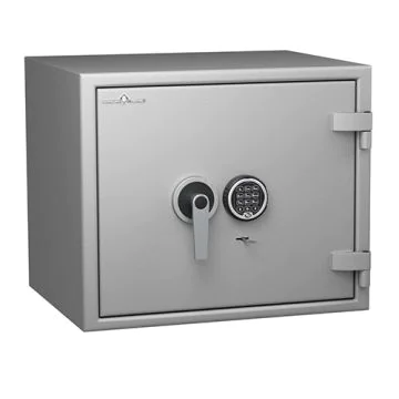 Photo HARTMANN Protect Duo 1066 Coffre-fort ignifuge 60 minutes - Serrure à clé et électronique - Classe 1