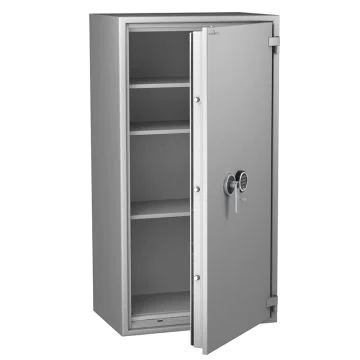 Photo Coffre-fort ignifuge 1 H Classe 1 Serrure à clé et électronique - 253 Litres HARTMANN Protect Duo 1253