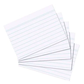 Photo Lot de 100 fiches Bristol lignées - 105 x 148 mm - Blanc : HERLITZ  1150606
