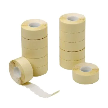 Photo Lot de 12 rouleaux de 1200 étiquettes pour affichages du prix : HERLITZ  1605328