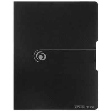 Photo HERLITZ : Protège-documents de 20 pochettes - Noir opaque