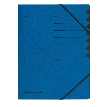 Photo Trieur à élastiques 7 compartiments - Bleu : HERLITZ 1084050